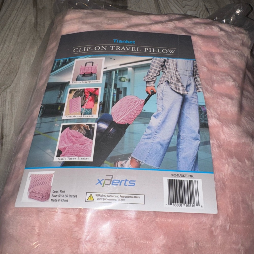 Tlanket Travel Pillow